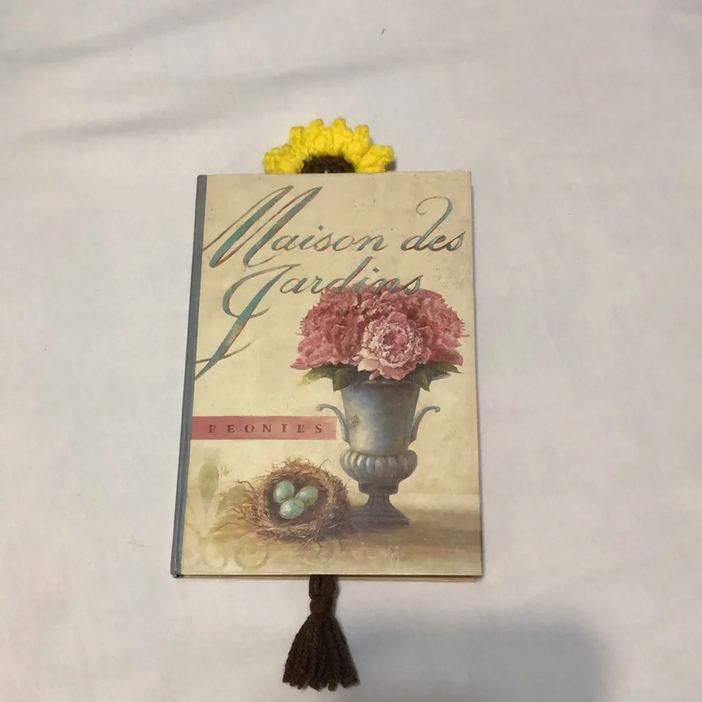 flower bookmark Handmade crochet
